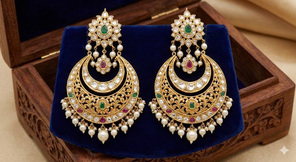 Royal Chandbali Earrings