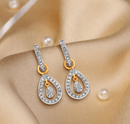 Halo Diamond Earrings