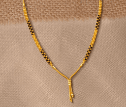 Minimal Gold Mangalsutra-1