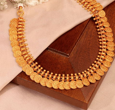 Floral Gold Necklace
