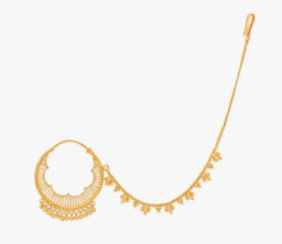 Polki Style Nose Pin-1