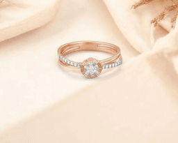 Pearl Touch Gold Nose Ring-1