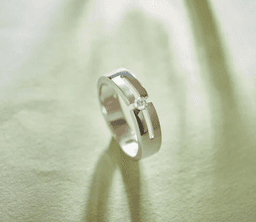 Oxidised Silver Ring-1