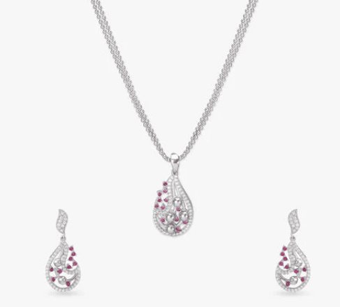 Box Pattern Silver Chain