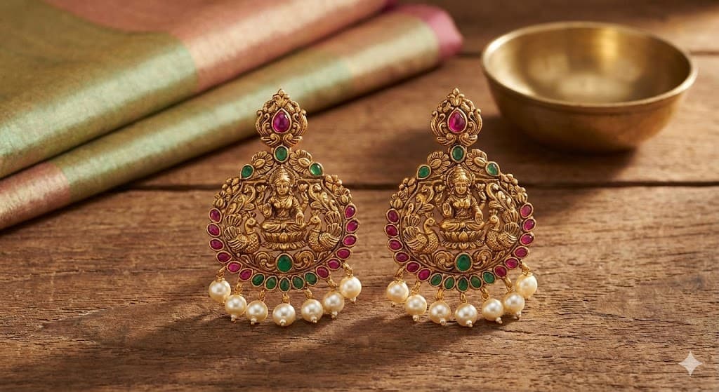 Temple Style Earrings
