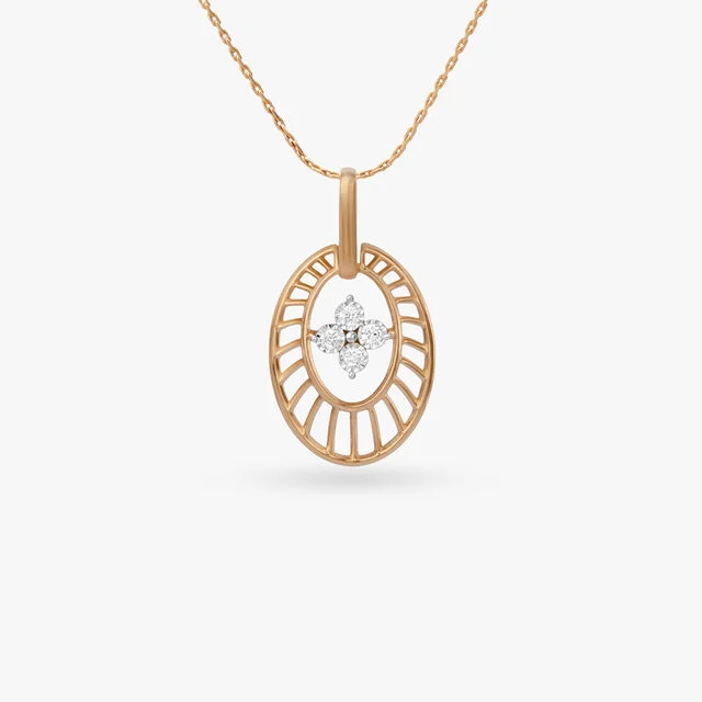 Minimal Diamond Necklace-2