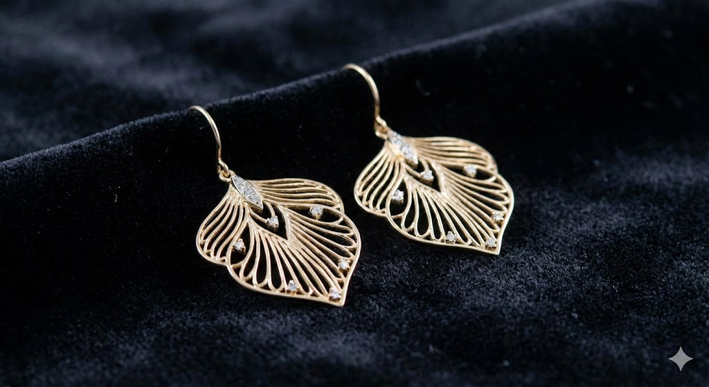Leaf Motif Drops