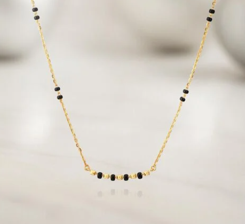 Minimal Gold Mangalsutra