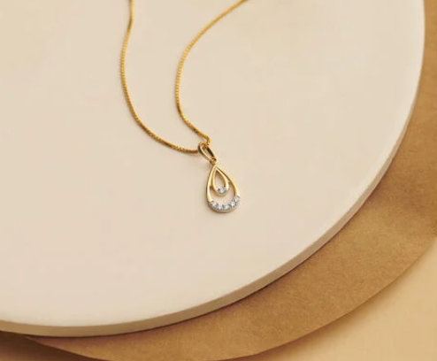 Solitaire Diamond Pendant