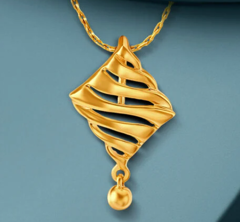 Minimal Gold Pendant