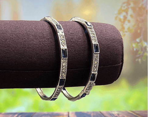 Oxidised Kada Bracelet