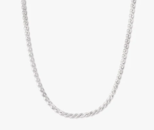 Oxidised Silver Chain